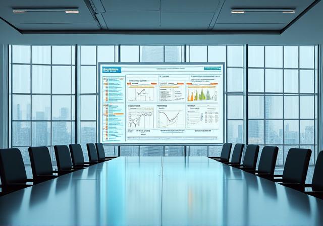 Complex data transformed into clean and interactive visual storytelling modules